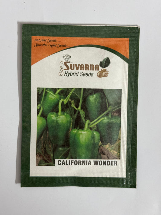 Capsicum Seeds – Grow Fresh Bell Peppers | Kitchen Garden