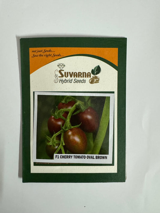 Cherry Tomato Brown Seeds – Exotic & Easy to Grow | Kitchen Garden