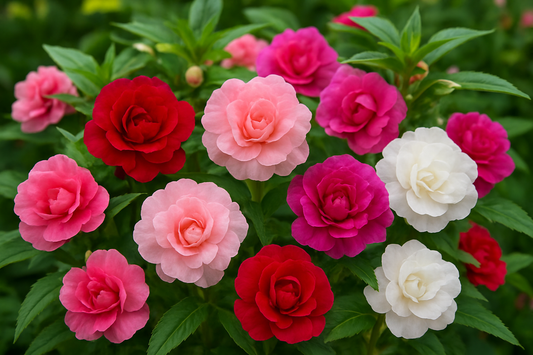 Balsam Mix Flower Seeds – Easy to Grow Garden Blooms