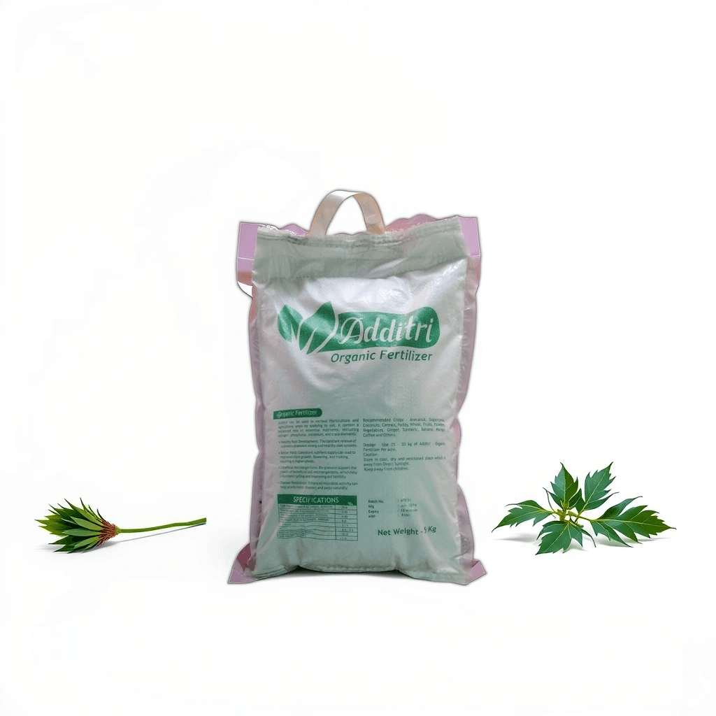 Additri Organic Granules | Nutrient-Rich Plant Food & Soil Booster Fertilizer Manure - Additri Agrotech and Allied Services 