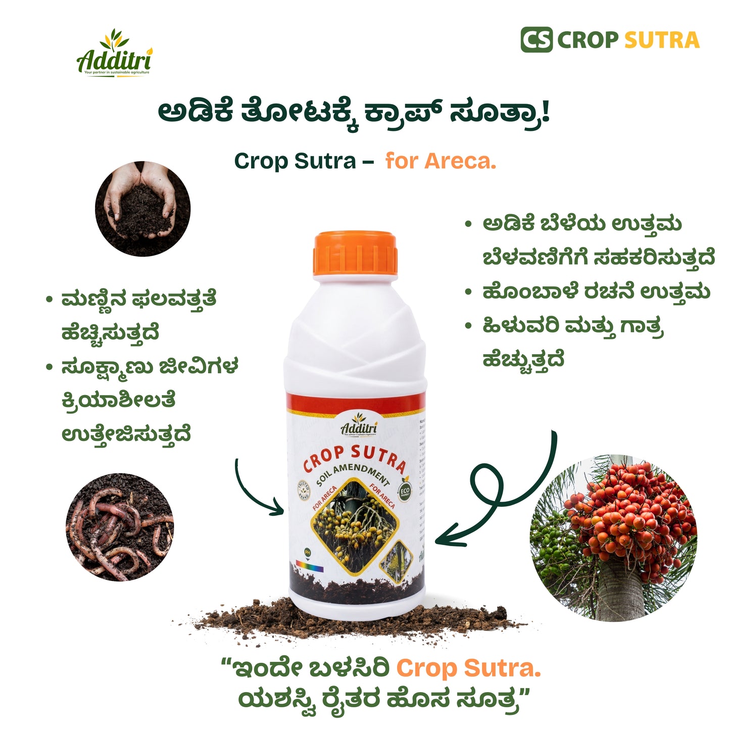 Crop Sutra : for Areca Crop | 1 L