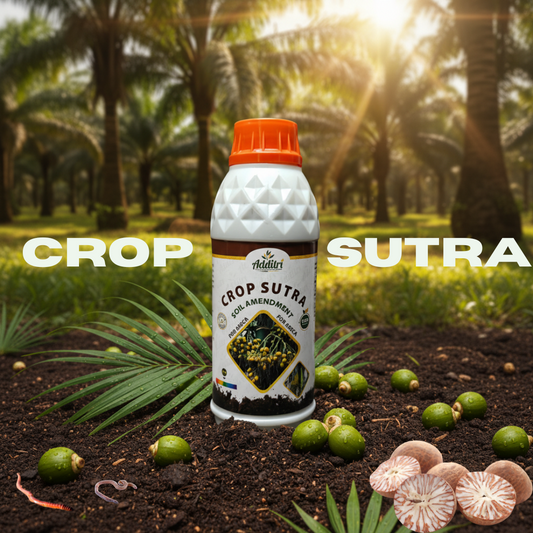 Crop Sutra – Soil Amendment for Areca Crop | Sustainable Soil Health & Root Growth